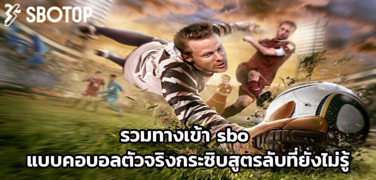 รวมทางเข้า sbo