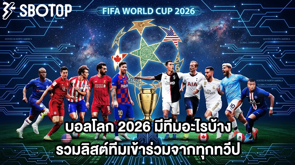 บอลโลก 2026 มีทีมอะไรบ้าง