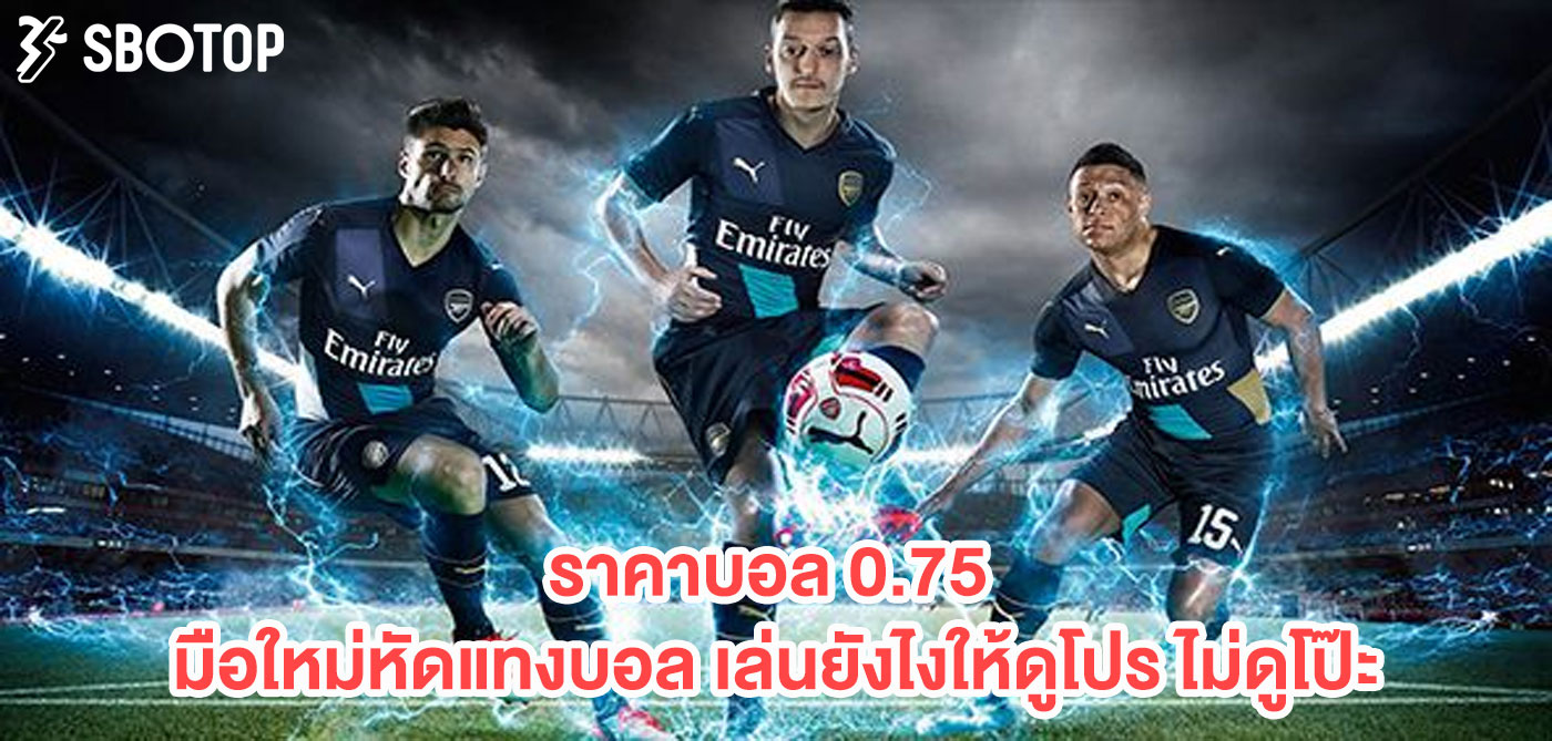 ราคาบอล 0.75 คือ