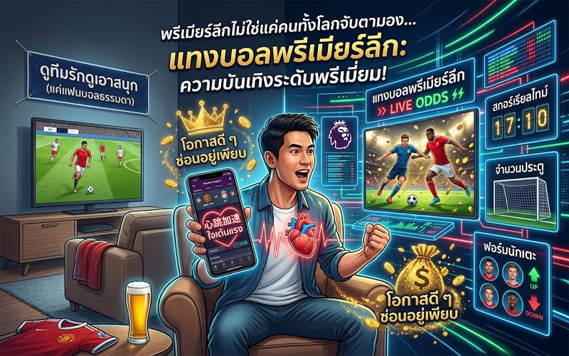 แทงบอลพรีเมียร์ลีก วันนี้