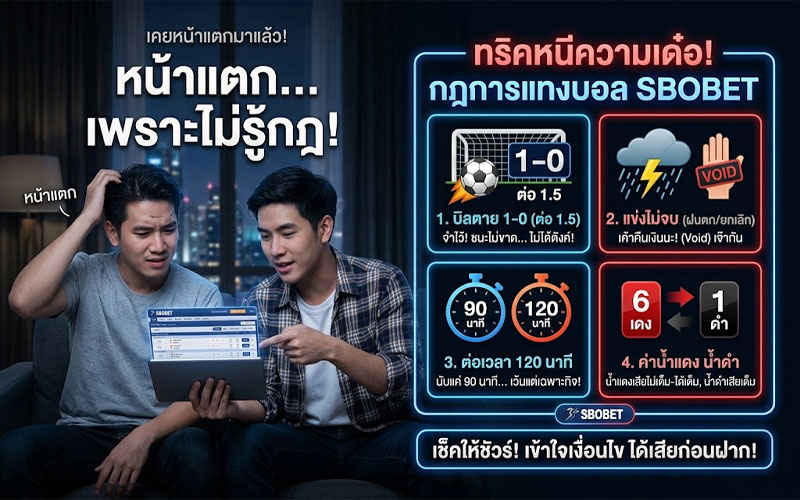 วิธี แทงบอลออนไลน์ sbobet